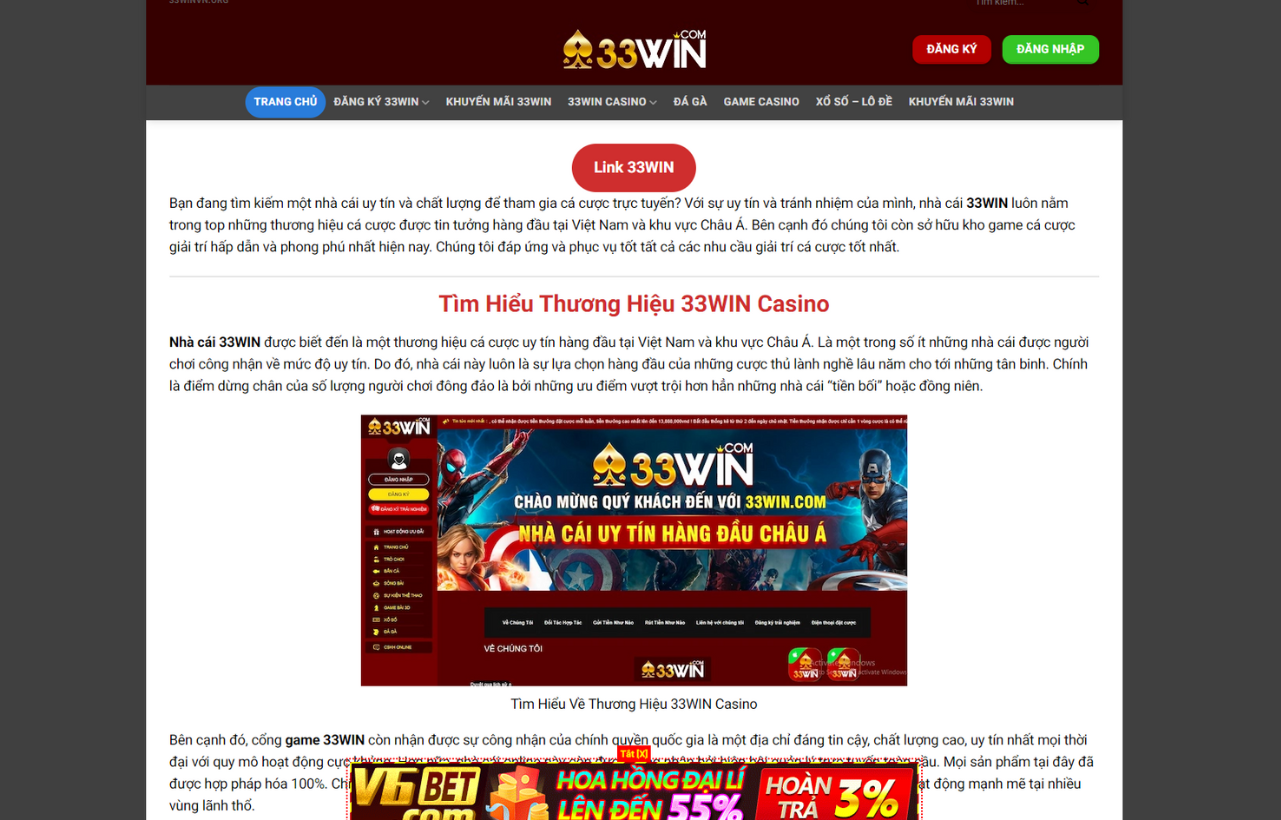 Hướng Dẫn Tham Gia 33win 39